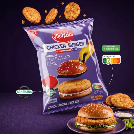 Chickenburger Rond 800g – Mahida Food